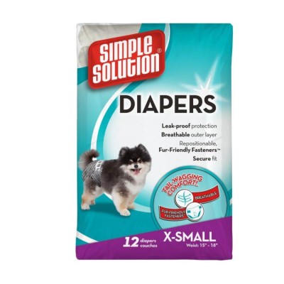 Simple Solution disposable diapers XS 12 pack